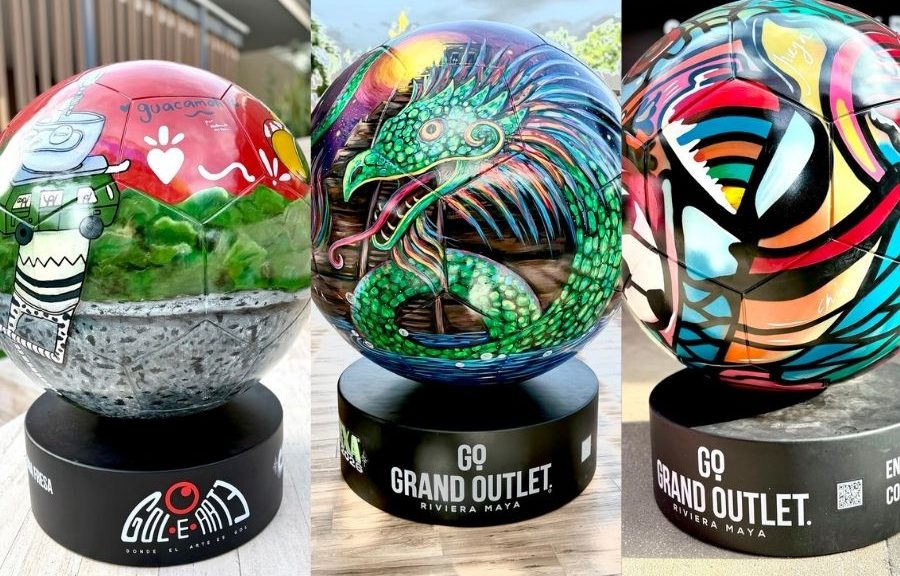 Gol-E-Arte transforma Grand Outlet en una galería inspirada en el fútbol