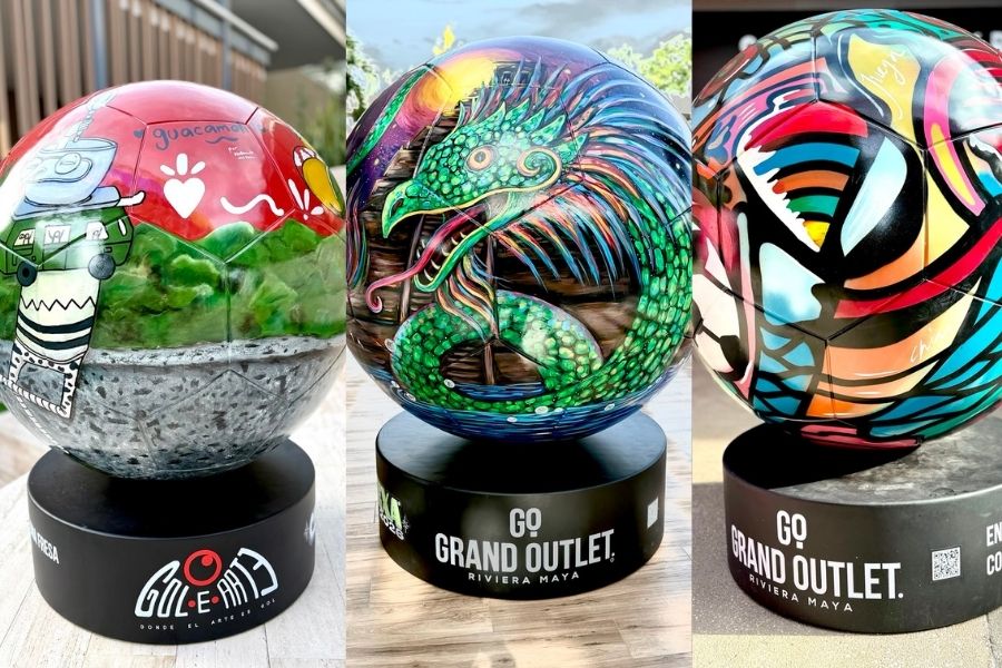 Gol-E-Arte transforma Grand Outlet en una galería inspirada en el fútbol