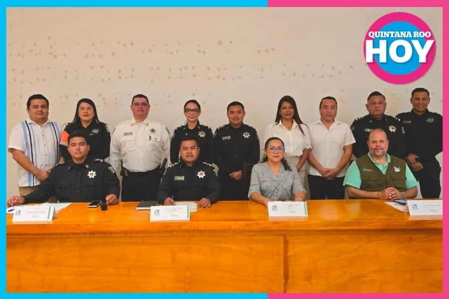 Instalan en Puerto Morelos Subcomité de Seguridad Ciudadana y Protección Civil