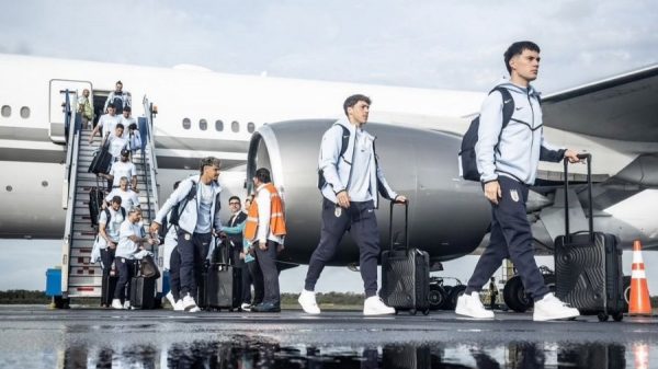 campamento mundialista Uruguay