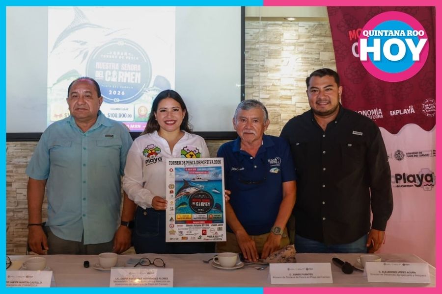 Anuncian el Gran Torneo de Pesca Deportiva Nuestra Señora del Carmen 2026