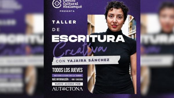 Centro Cultural Xbalamqué abre Taller de Escritura Creativa