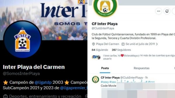 Inter Playa se deslinda de cuenta que suplantaba su identidad