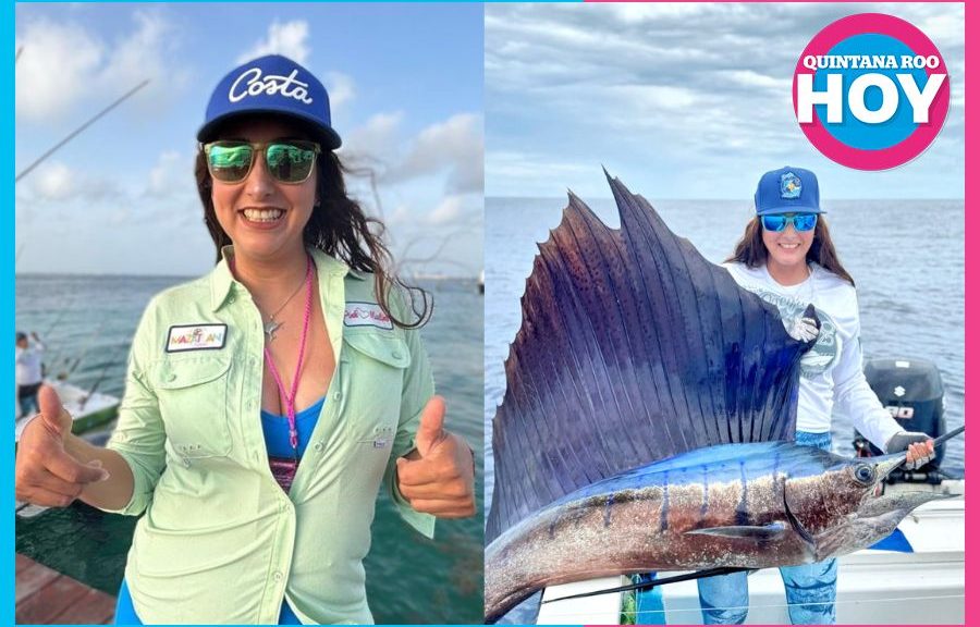 Mónica López, la mujer que encontró desafío e inspiración en el mar