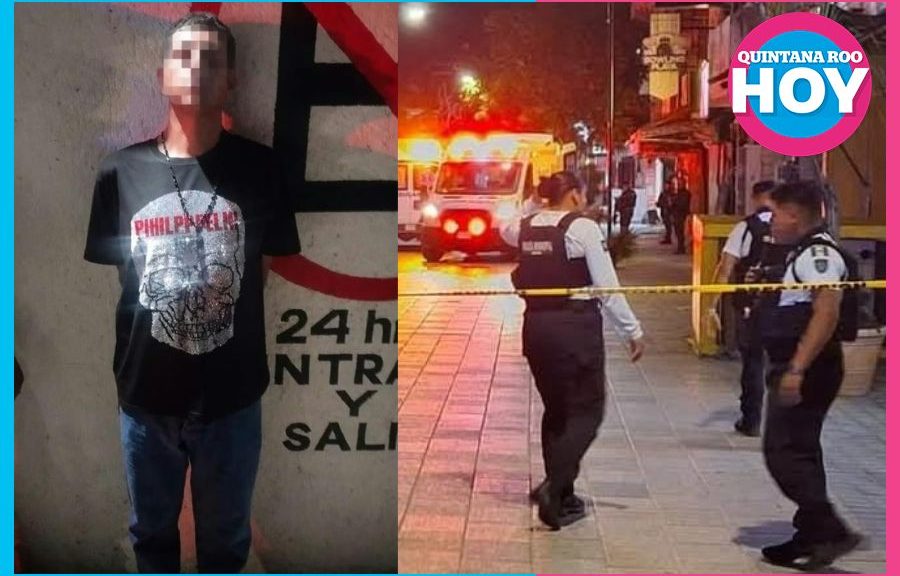 Balacera en bar de la Quinta Avenida deja un detenido