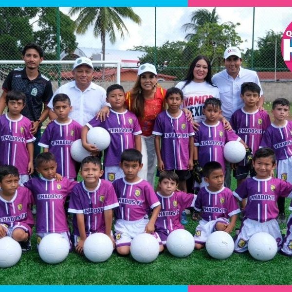 Mara Lezama supervisa nueva cancha del Mundial Social en Morelos