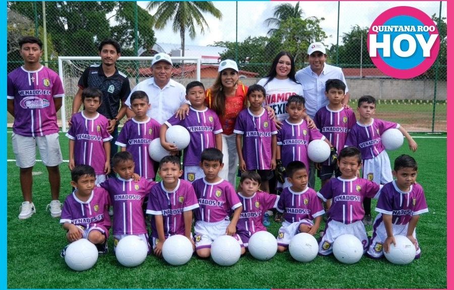 Mara Lezama supervisa nueva cancha del Mundial Social en Morelos