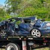 Choque frontal en carretera federal deja dos heridos en Playa del Carmen
