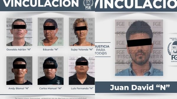 Vinculan a proceso a siete por narcomenudeo en Cancún y Tulum