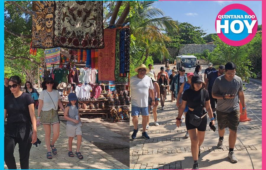 Zona Arqueológica de Tulum recupera visitantes; artesanos ven esperanza