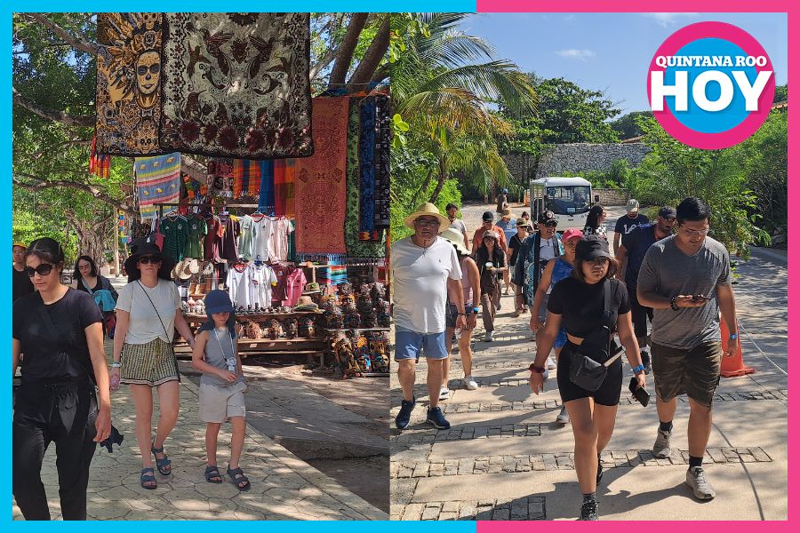 Zona Arqueológica de Tulum recupera visitantes; artesanos ven esperanza