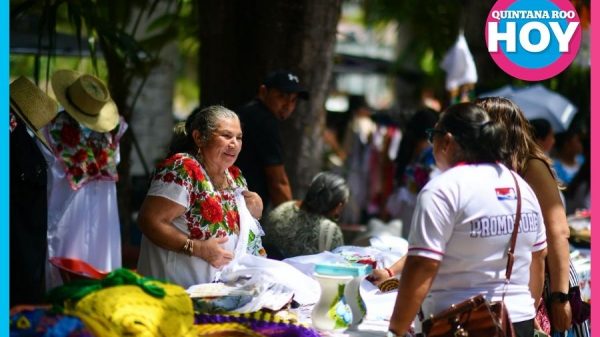 Artesanas mayas impulsan economía local con expo cultural en Carrillo Puerto