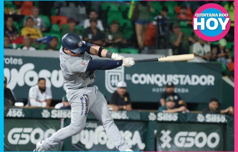 Tigres de Quintana Roo remontan en la novena y vencen a Leones de Yucatán