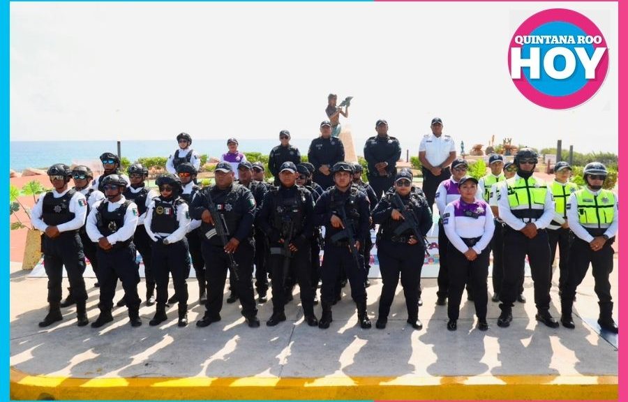 Isla Mujeres despliega más de mil elementos por vacaciones de verano