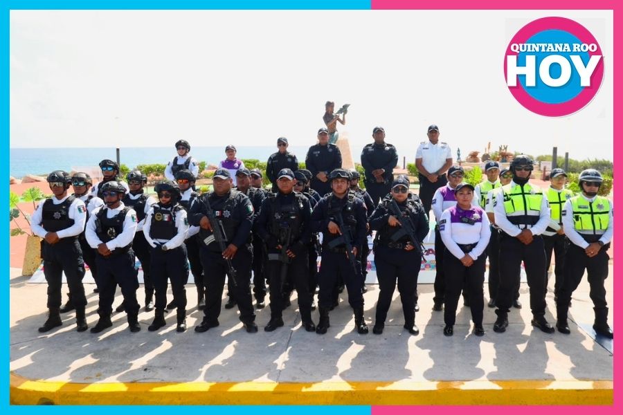 Isla Mujeres despliega más de mil elementos por vacaciones de verano