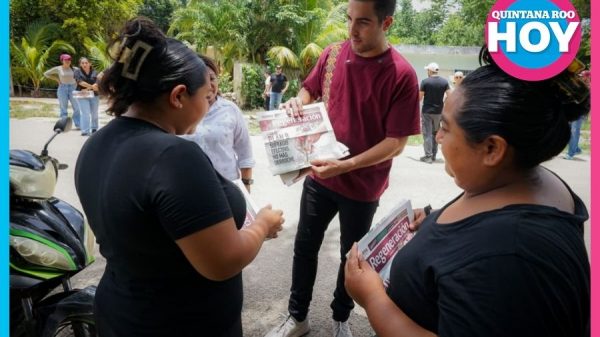 Gino Segura recorre Lázaro Cárdenas rumbo a 2027