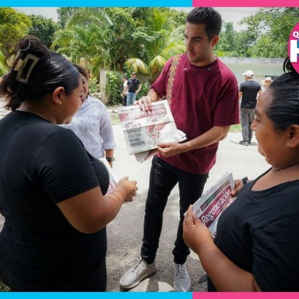Gino Segura recorre Lázaro Cárdenas rumbo a 2027