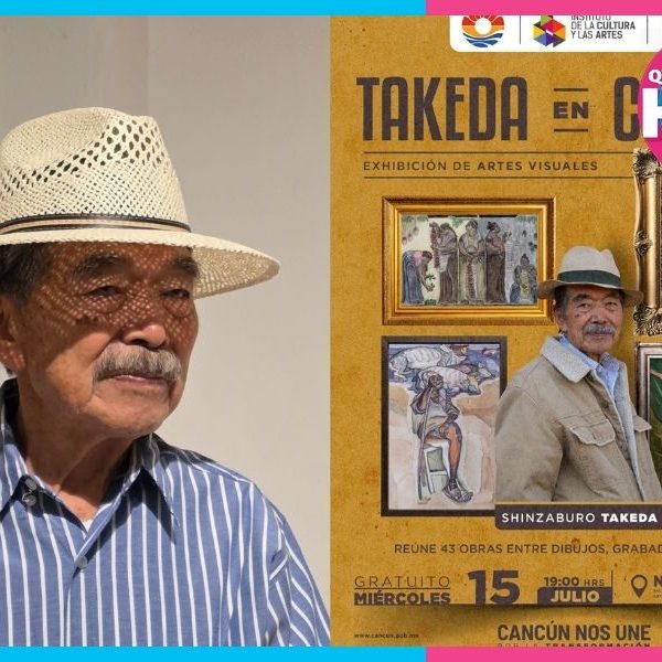 Shinzaburo Takeda exhibe en Cancún más de cuatro décadas de creación