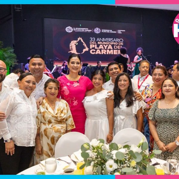Playa del Carmen honra a sus fundadores por 33 aniversario