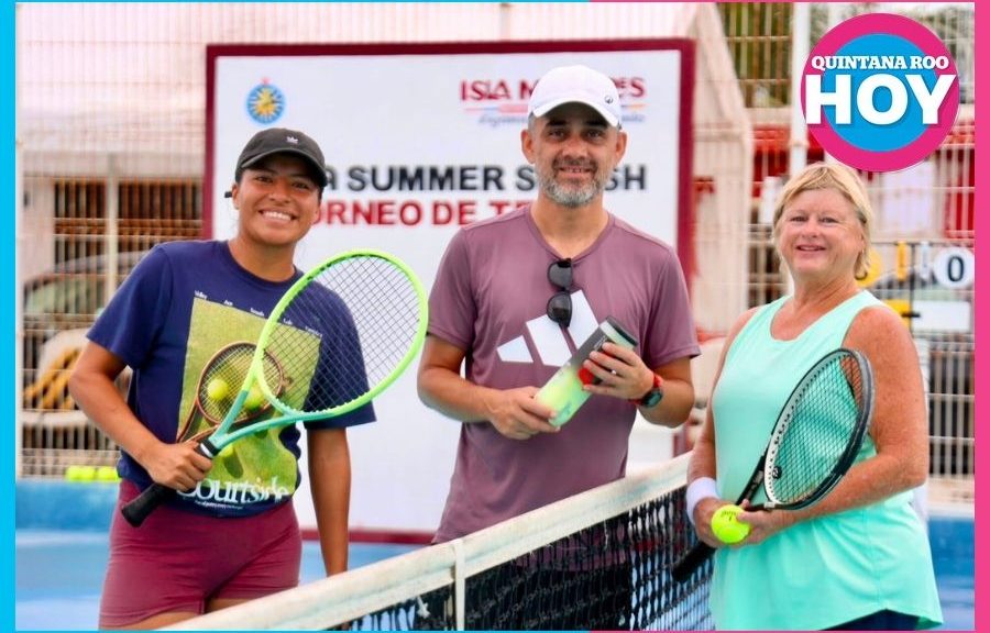 Isla Mujeres recibe torneo de tenis Isla Summer Smash