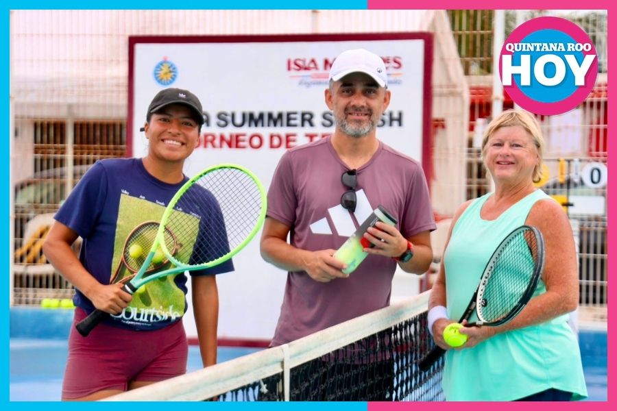 Isla Mujeres recibe torneo de tenis Isla Summer Smash