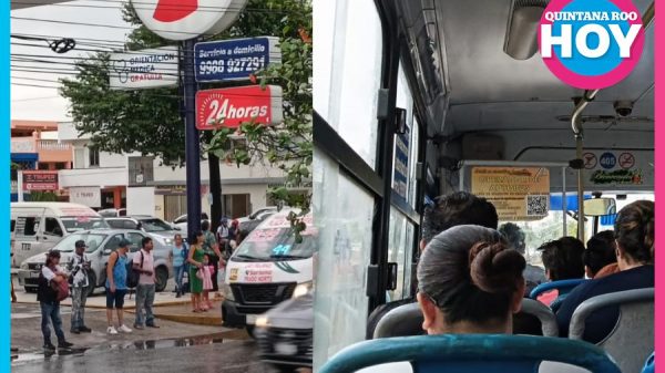 Movilidad en Cancún: el calvario diario de miles de trabajadores
