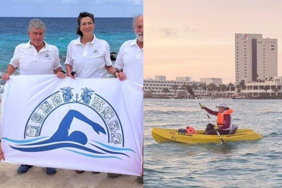 Quintana Roo conquista la natación de ultradistancia en aguas abiertas