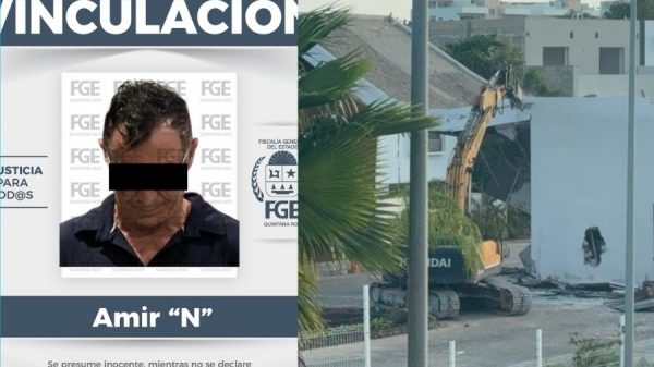 Vinculan a proceso a implicado por derrumbe en residencial Aqua Cancún