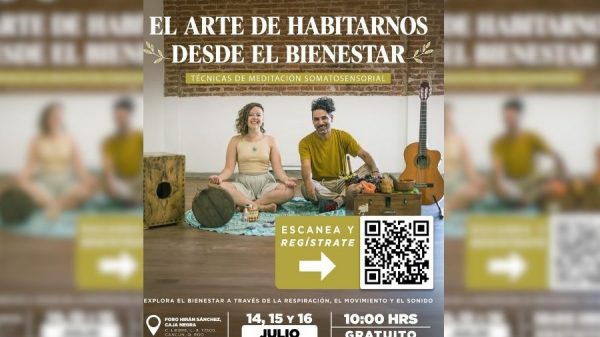 Foro Hirán Sánchez ofrece ciclo gratuito de meditación y bienestar