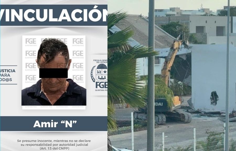 Vinculan a proceso a implicado por derrumbe en residencial Aqua Cancún