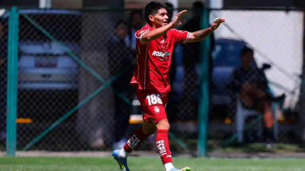César “Chicharito” Díaz marca con Toluca Sub-21