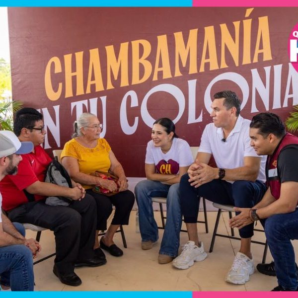 Estefanía Mercado lleva Chambamanía al Ejido y fortalece atención