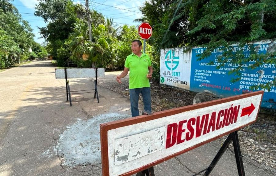 Vecinos de Unidad Deportiva piden a CAPA reparar calles tras obras