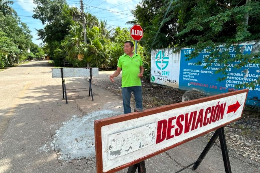 Vecinos de Unidad Deportiva piden a CAPA reparar calles tras obras