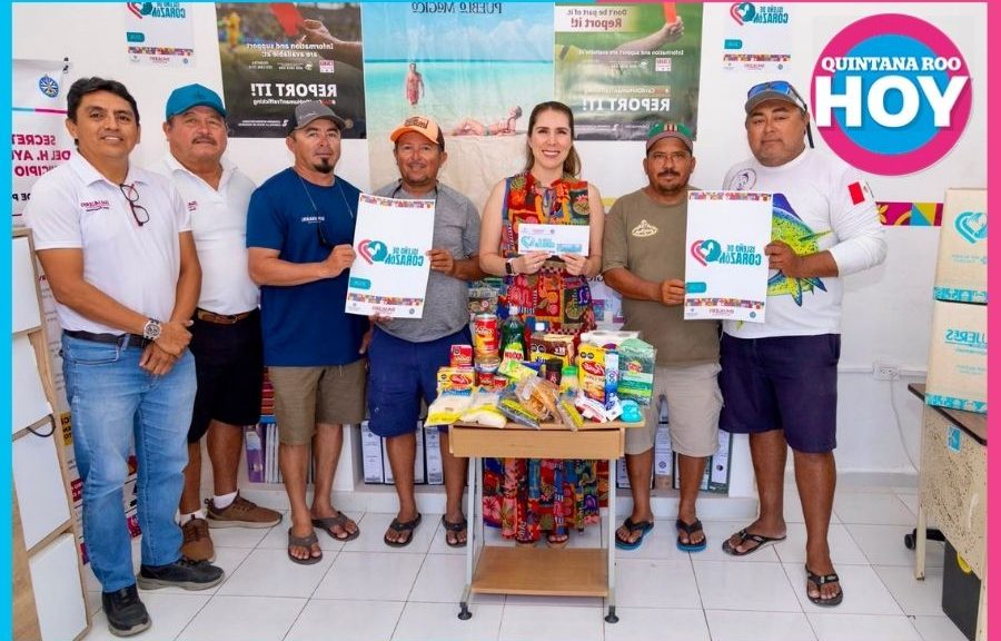 Programa Isleño de Corazón apoya a lancheros y maleteros