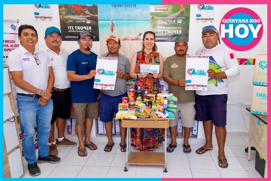 Programa Isleño de Corazón apoya a lancheros y maleteros