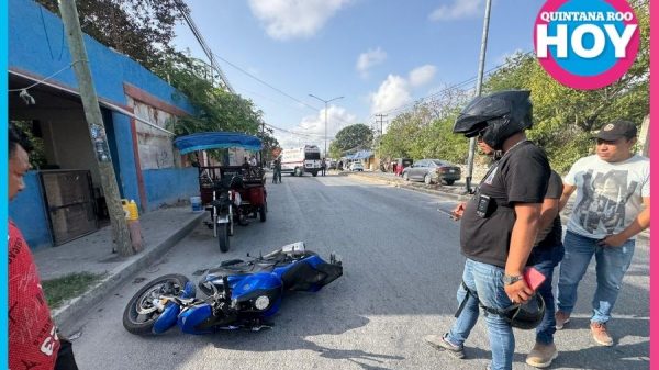 Accidente en Rancho Viejo deja a pareja sin vida en motocicleta