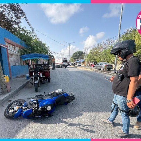 Accidente en Rancho Viejo deja a pareja sin vida en motocicleta