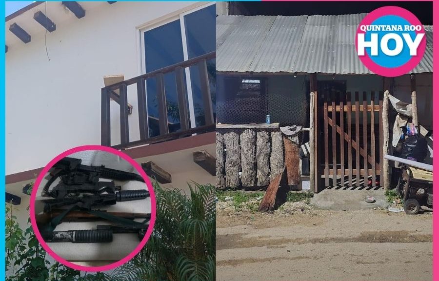 Aseguran armas y droga en operativos dentro de Lázaro Cárdenas