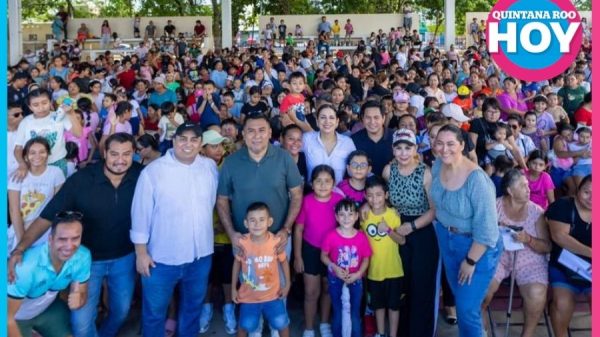 Regreso a clases recibe apoyo con 2 mil mochilas en Playa