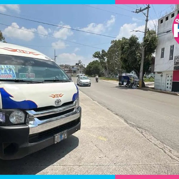 Niña muere en ataque a combi en Edomex; investigan extorsión