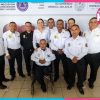Estefanía Mercado reconoce bomberos por valor y años de servicio