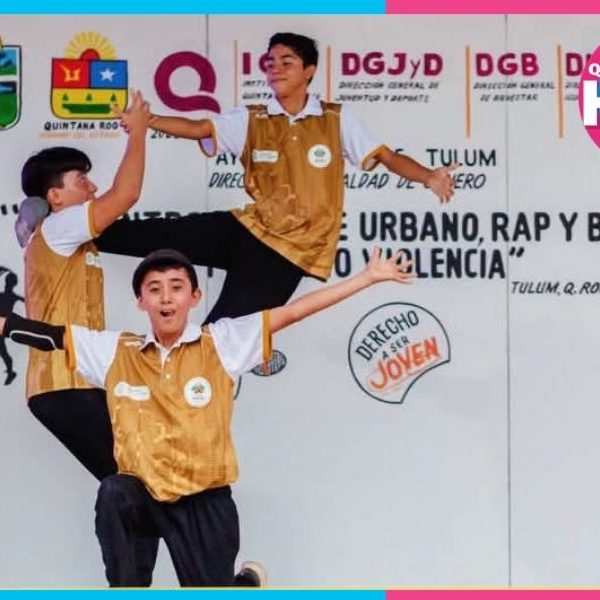 Arte urbano de Tulum promueve la no violencia juvenil