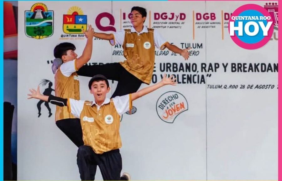 Arte urbano de Tulum promueve la no violencia juvenil