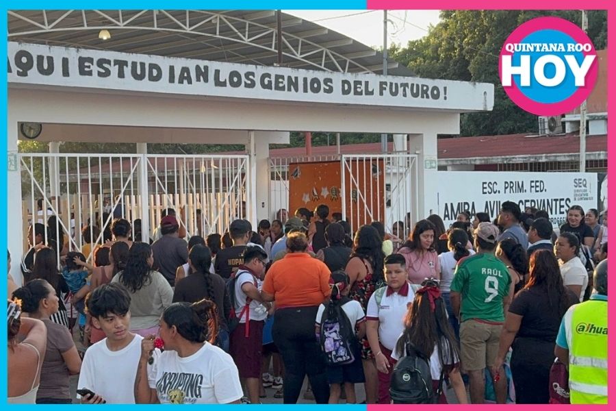 El regreso a clases masivo en Cancún sacude a la ciudad