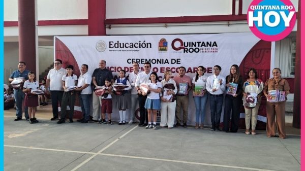 Tulum inicia ciclo escolar con 84 planteles en actividad