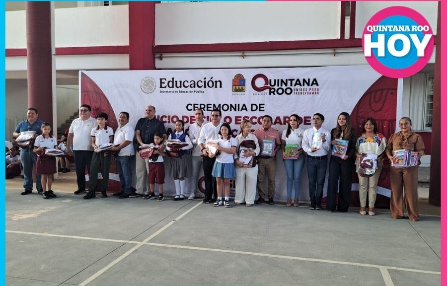Tulum inicia ciclo escolar con 84 planteles en actividad