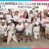 38 participantes concluyen Taller de Pintura en Puerto Morelos