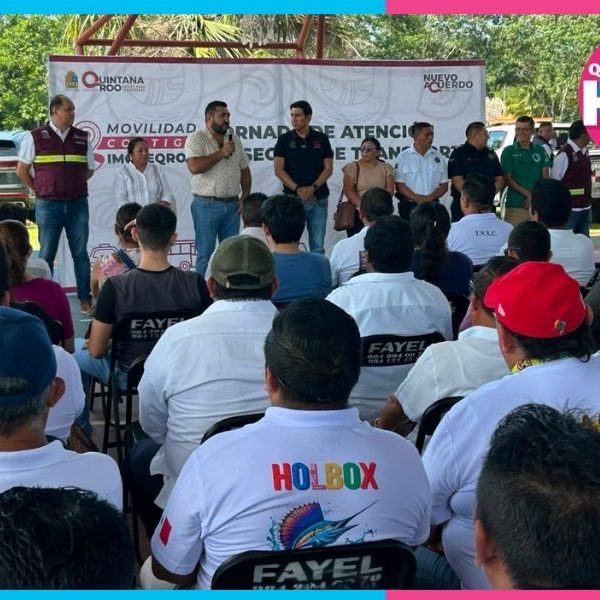 Descuentos de transporte en Kantunilkín, IMOVEQROO jornada de atención