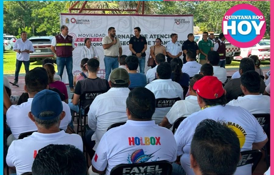 Descuentos de transporte en Kantunilkín, IMOVEQROO jornada de atención